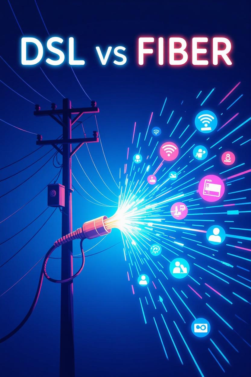 DSL vs Fiber Internet: Which Connection Suits You Best?