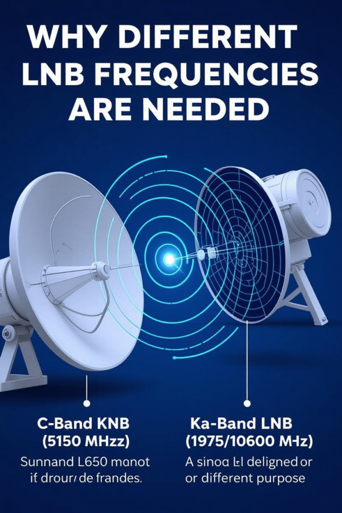 Understanding LNB Frequency: A Complete Guide for Satellite TV Users 3 Why Different LNB Frequencies Are Needed