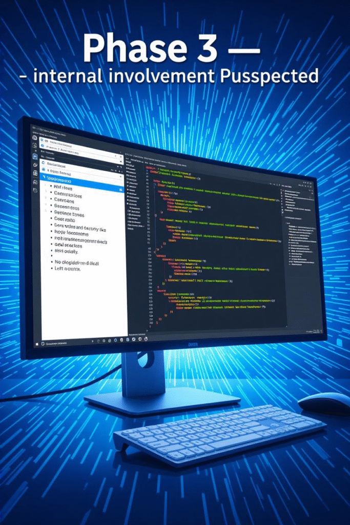 Internal Involvement Suspected