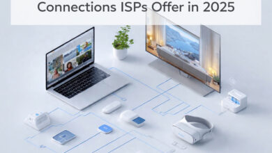 The Hyper-Connected Home: Exploring the 8 Types of Internet Connections ISPs Offer in 2025