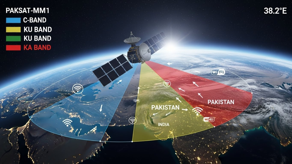 Paksat-MM1 in Orbit