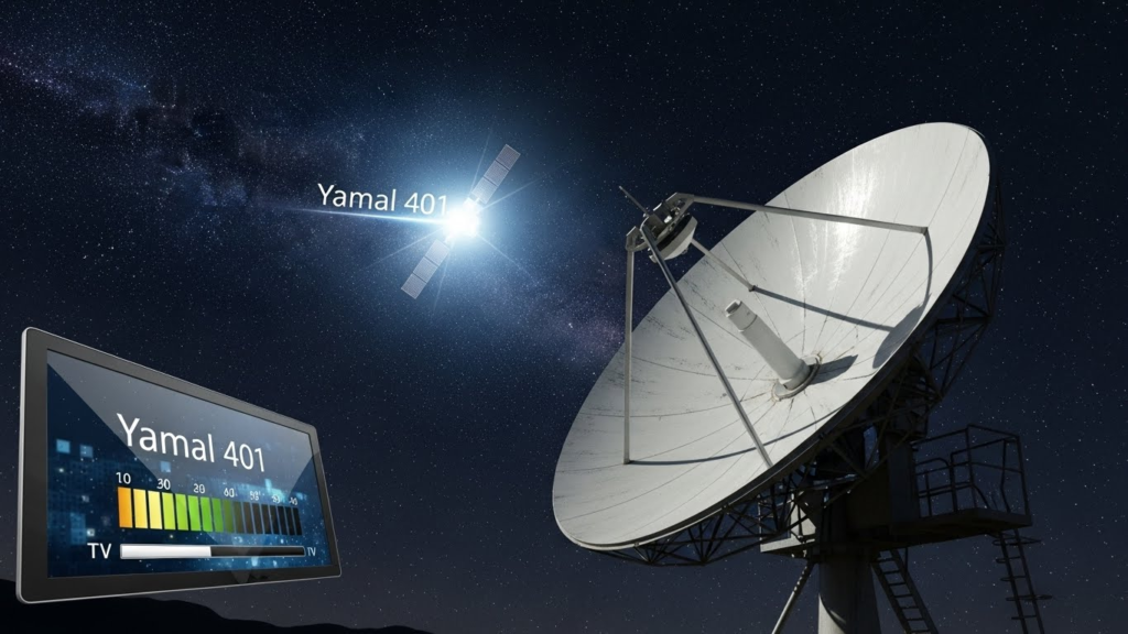 Satellite TV Channel Updates showing E TV Russia leaving Yamal 401