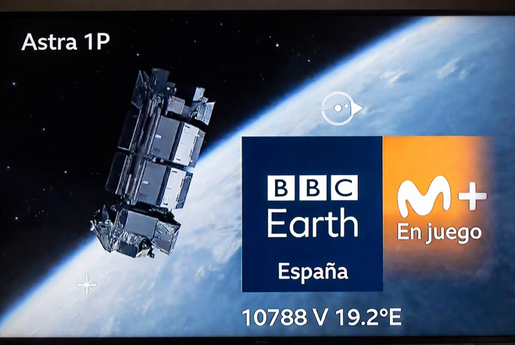 Movistar+ Updates on Astra 19.2°E: BBC Earth España Added, M+ En juego Leaves