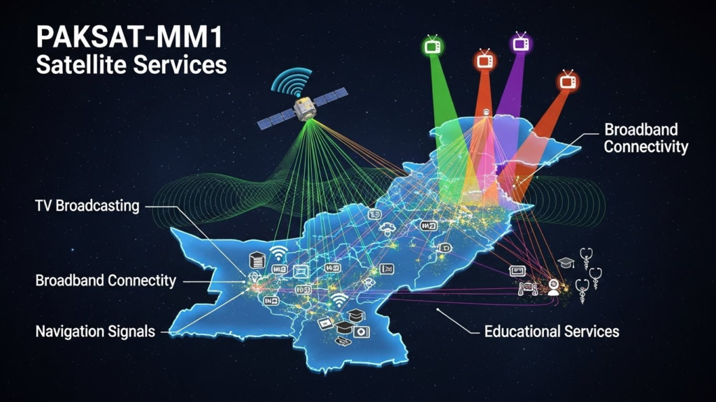 Paksat-MM1 Services Visualization