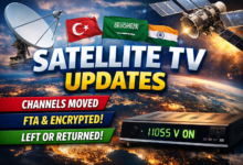 Satellite TV Updates: Channels Move, Leave & Return Today