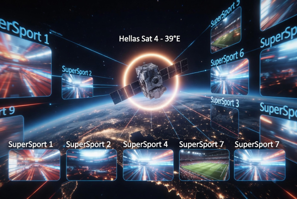 SuperSport Channels Return Strongly on Hellas Sat 4