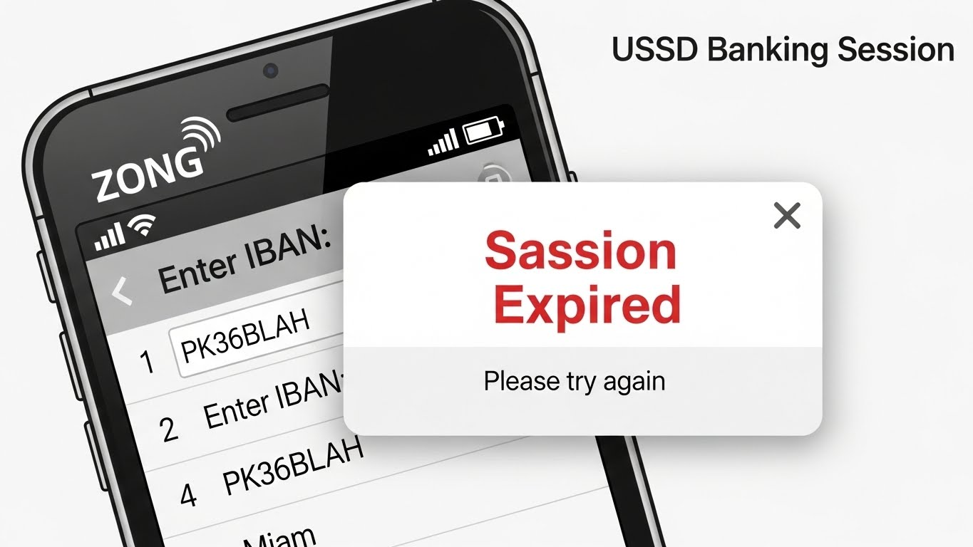 Why USSD Banking Fails on ZONG 1 Why USSD Banking Fails on ZONG (Technical Breakdown)