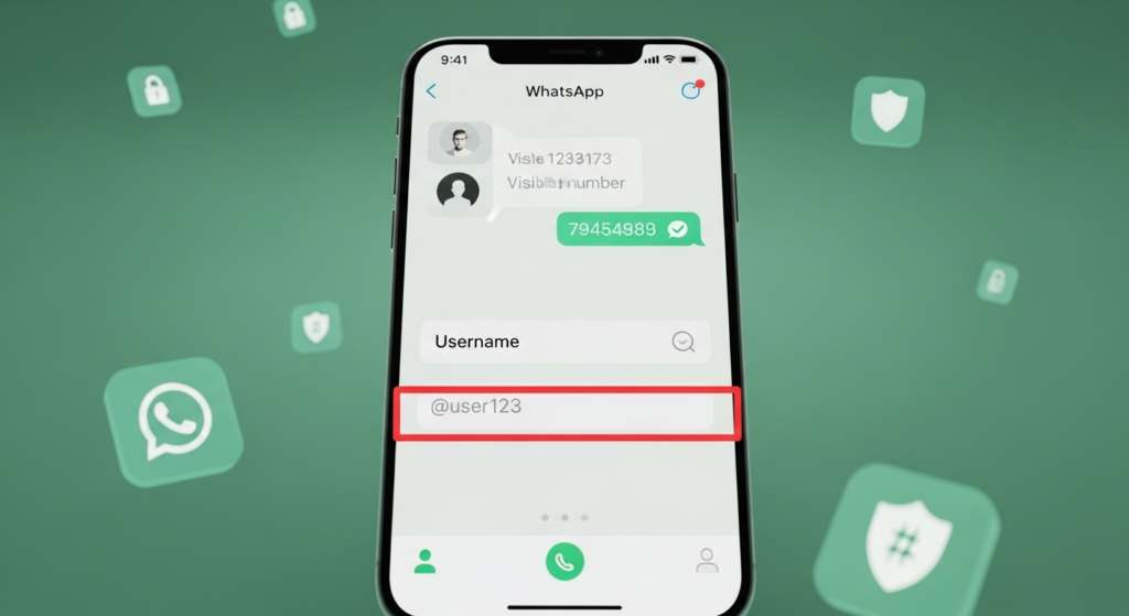 WhatsApp usernames feature 2026 privacy update interface