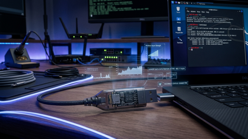 Hacknect USB Cable: The Hidden Wireless Automation and Penetration Testing Tool 2 Hacknect USB Cable: The Hidden Wireless Cybersecurity Tool